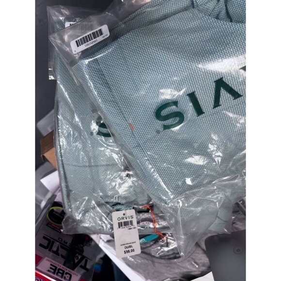 Orvis Women's Hooded Open Air Caster Jacket Dusty Blue Sz. S UPF 40 Windproof - Picture 9 of 9